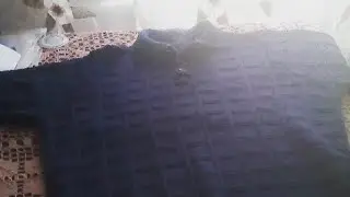 Мужское поло с короткими рукавами.Связан спицами.МК эластичного края резинки.