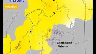 Seasonal changes in Mahomet water levels