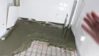 How to place electric underfloor heating in the body of the finishing screed