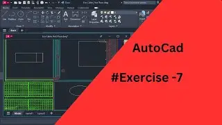 AutoCAD Exercise - 8 | AutoCAD Tutorials #19 | Learn complete AutoCAD in Hindi |