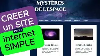 Créer un site Internet de manière simple : Partie 1 L' organisation du projet #tuto #tutoriel #dev