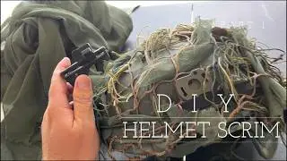 DIY Helmet Scrim