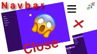 CLICK OUTSIDE OR ON LINKS TO CLOSE NAVBAR | CSS & JAVASCRIPT