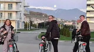 НА ВЕЛОСИПЕДЕ В АБХАЗИЮ ЗА МАНДАРИНАМИ//ЗИМНИЙ ОТДЫХ В СОЧИ!