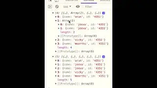 Nested array with map method in javascript script 
