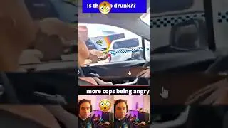 DRUNK OFFICER smashes car windows for NO REASON.. #tiktok #cops #police #crazy