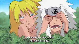 自来也はナルトに召喚術を教え始める。自来也「色欲の不死者」。Jiraiya begins teaching Naruto the Summoning Technique.