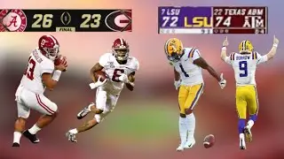 Best College football games of the Decade part 4 (SEC Edition)
