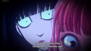 Jabame Yumeko Scary Expression. Kakegurui season 2