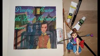 Painting Avatar the Last Airbender Scene