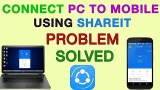 How To Use SHAREit ON PC/computer