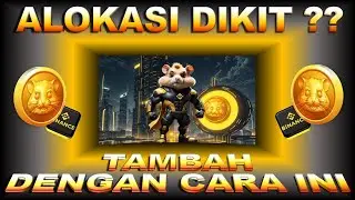 10K $HMSTR COIN / DAY ?! CARA MENAMBAH ALOKASI AIRDROP HAMSTER KOMBAT DARI EVENT BINANCE LAUNCHPOOL