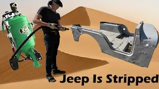Sandblasting A Car