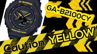 Unboxing Casio G Shock GA-B2100CY-1AER CAUTION YELLOW Casioak oak
