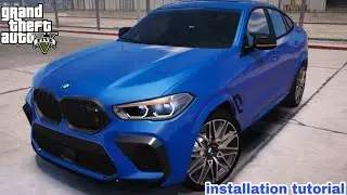 Gta v: Installing Bmw x6m🔥 #gta5