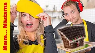 KAN MAN BYGGA ETT CHOKLADHUS UTAN ATT TITTA? | Mmm... Mästarna