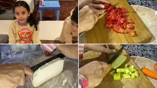 عيشوا معايا تفاصيل يوم أم لطفلين.. ورد فعل الولاد ع الغرفه الجديده😍👦👧