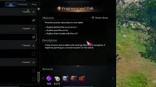 Fragnance and Fish Lost Ark - Panda Island quest -