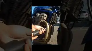 install sliders on Suzuki bandit 600