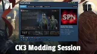 Working On My Supernatural Mod for Crusader Kings 3 #1