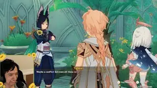 Sassy but Sweet | Tighnari Story Quest Vulpes Zerda Act 1 All Cutscene Reaction | Genshin Impact 3.0