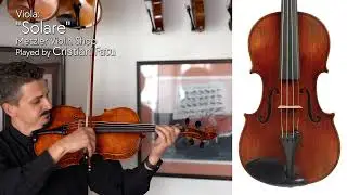 "Solare" 16" viola, Metzler Violin Shop / Cristian Fatu / at the Metzler Violin Shop