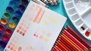 ¿Cómo puedo hacer el color Piel? con Acuarelas y Colores de Madera [Introducción]