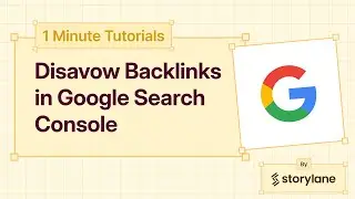 How to Disavow Backlinks in Google Search Console | 1-Minute Tutorials