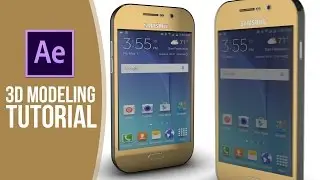 Tutorial | Element 3D Mobile Modeling – After Effects & Illustrator