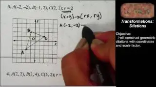 Episode 13: Dilation How To Coordinates