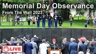 Memorial Day Observance from the Wall 2023