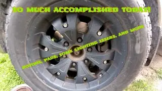 07 Nissan Titan Powerstop Brake upgrade!