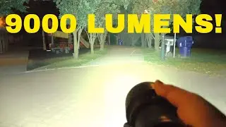 REAL 9000 Lumens - Under $100 - HaikeLite MT03 II Devourer