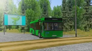 OMSI 2 MAP Солнечногорск 2024 Маршрут 128 #avtobus #automobile #omsi #omsi2 #games #simolator