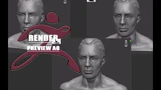 【ZBrush 2022】【memo】render：Preview AO