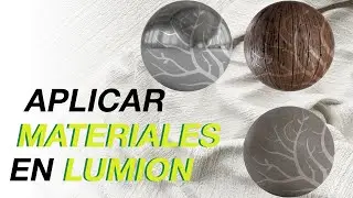 Como poner materiales y editarlos en lumion paso a paso