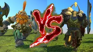 Doomseekers VS Aspiring Champions. Total War Warhammer 3