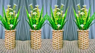 DIY Ideas With Rope || Waste Bottle Crafts || Jute Rope Crafts Ideas
