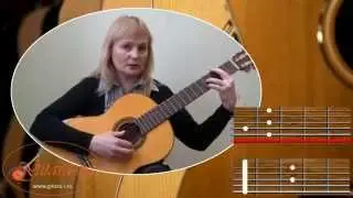 Как играть на гитаре песню 