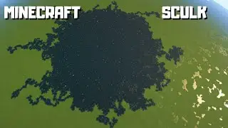 Minecraft Sculk Spread Timelapse 