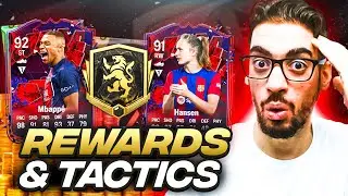 MY FIRST ELITE DIVISION RIVALS REWARDS IN EAFC 24 + CUSTOM TACTICS - TRAILBLAZERS TEAM 1