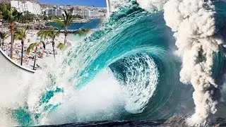 5 BIGGEST TSUNAMI CAUGHT ON CAMERA IN REAL LIFE