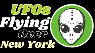 UFO's flying  over New York?