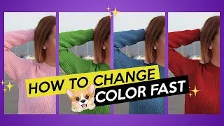 How to change color fast Photoshop Tutorial