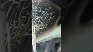 Raio atingiu camionete de produtor rural em plena estrada.