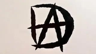 How to Draw WWE Superstar Dean Ambrose Logo #art #drawing #wwe #fyp