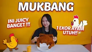 KENYAANG POLL !!! MUKBANG 1 EKOR AYAM UTUH !!