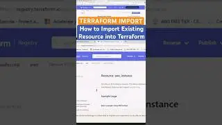 How to Use Terraform Import || Import Existing Resources into Terraform #terraform #cloud #devops