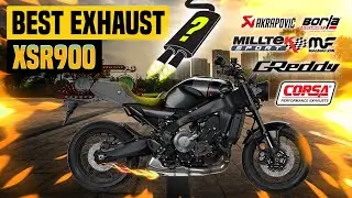 Yamaha XSR900 Exhaust Sound🔥Akrapovic,Arrow,Delkevic,Graves,IXIL,LeoVince,M4,SC Project,Zard,Mivv