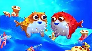 Funny educational cartoons for kids. Garbage is the enemy of nature